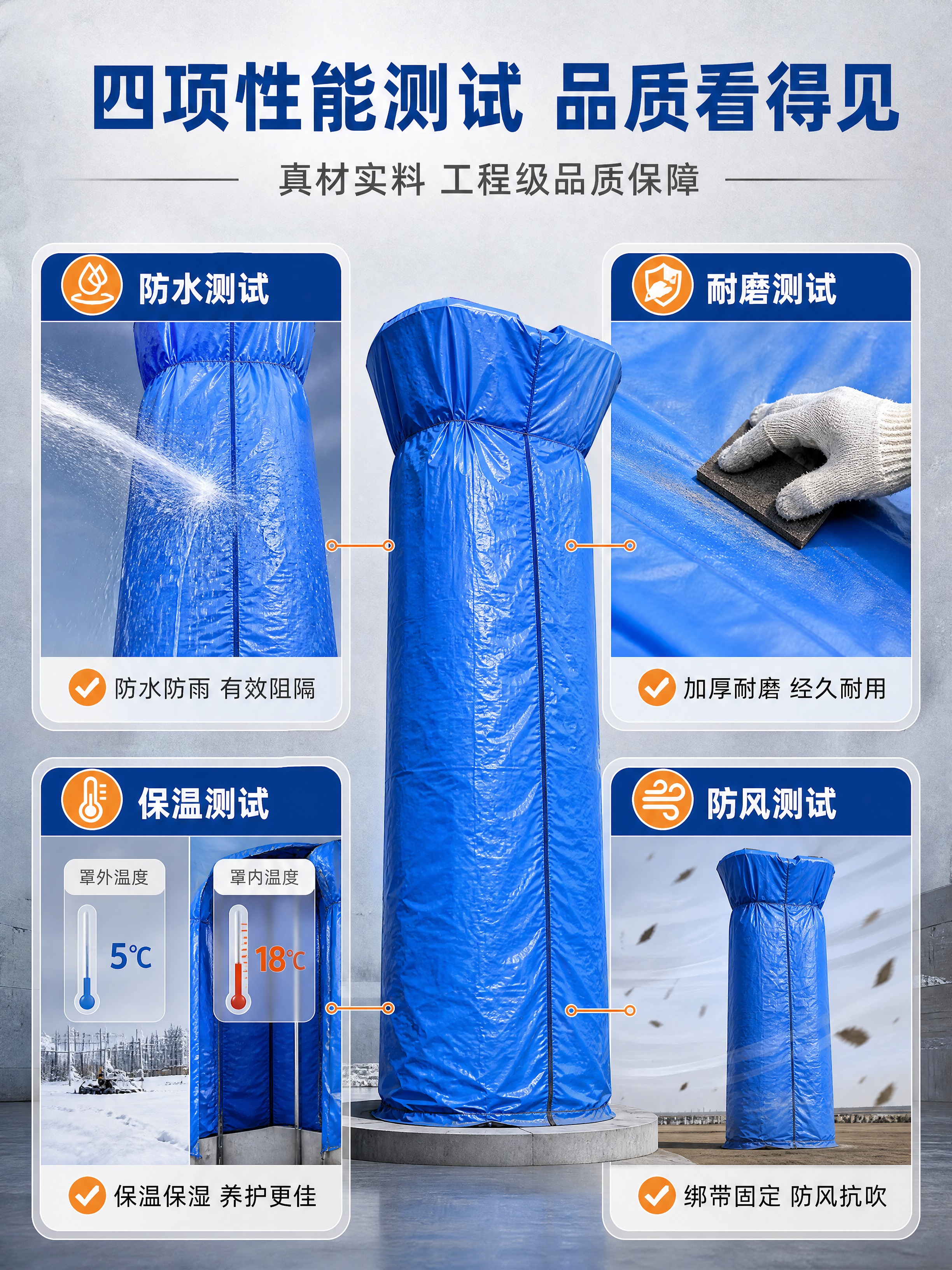 [商品] 使用【图1】蓝色桥墩养护罩；保留竖向接缝、顶部收口、… - 图片创意预览