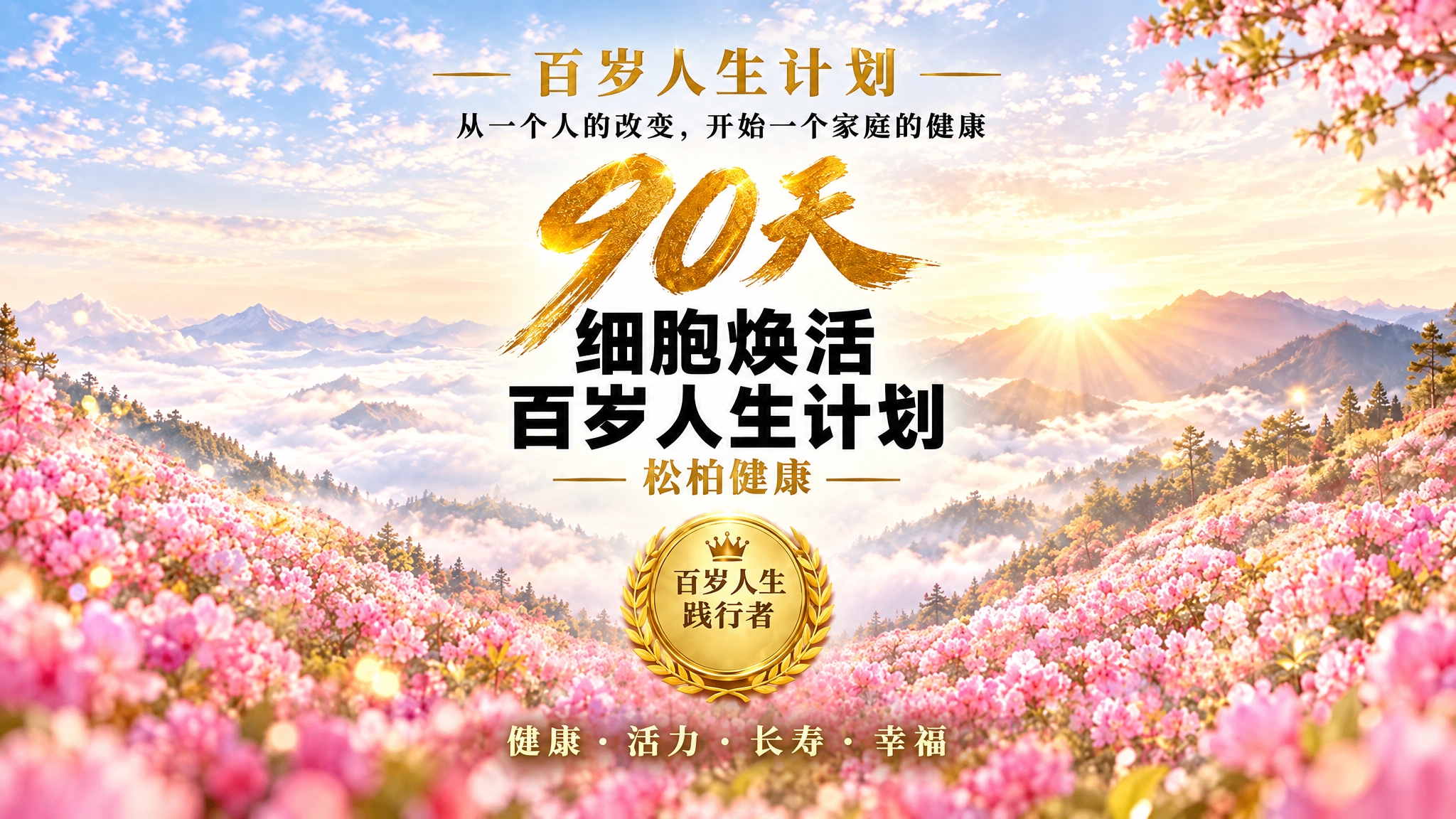 以第一张图为基准，**背景与画面风格完全保持不变**（粉金花海… - 图片创意预览