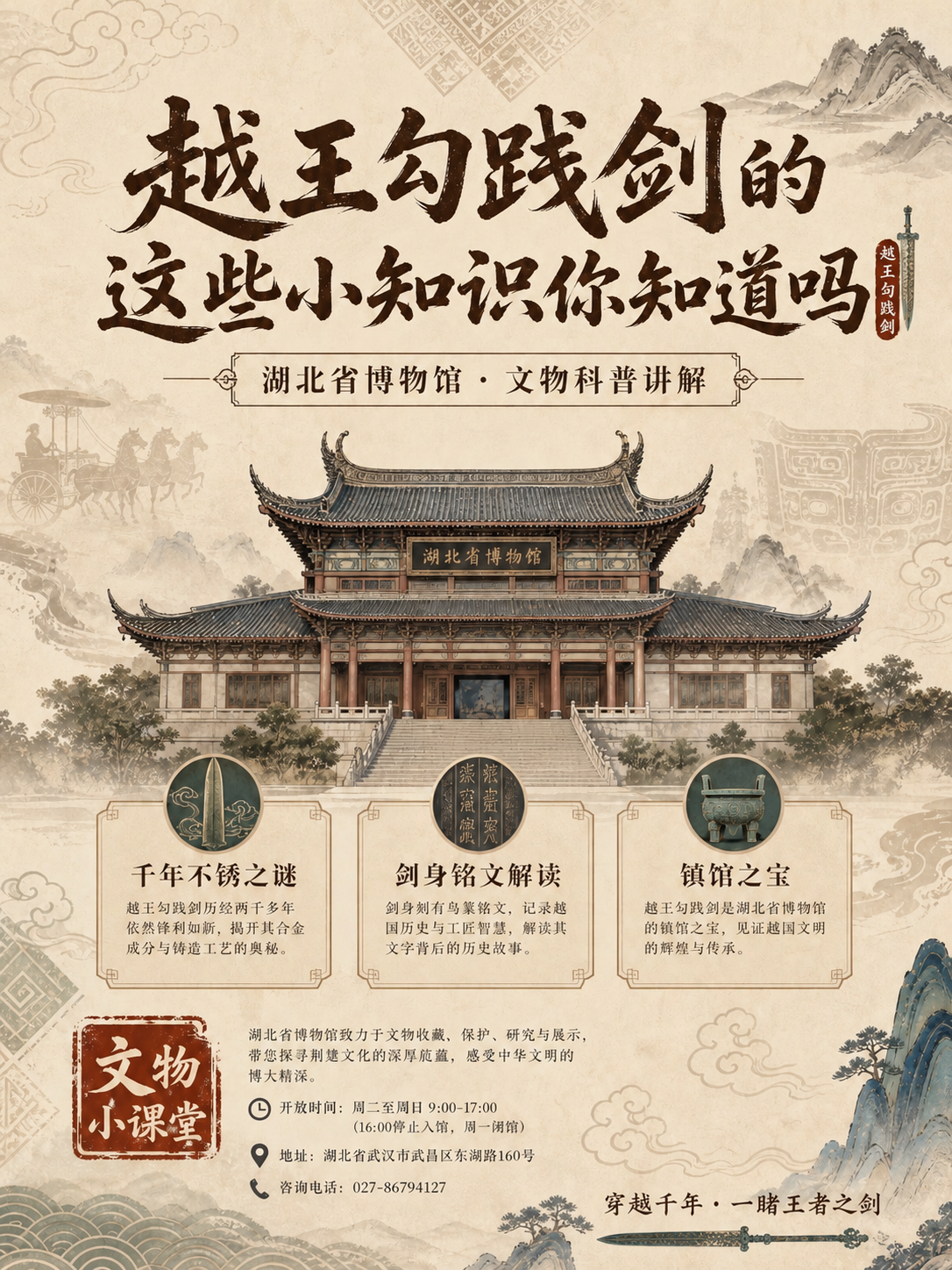 将图片右下角的深蓝色二维码占位方块移除，替换为与背景一致的米黄… - 图片创意预览