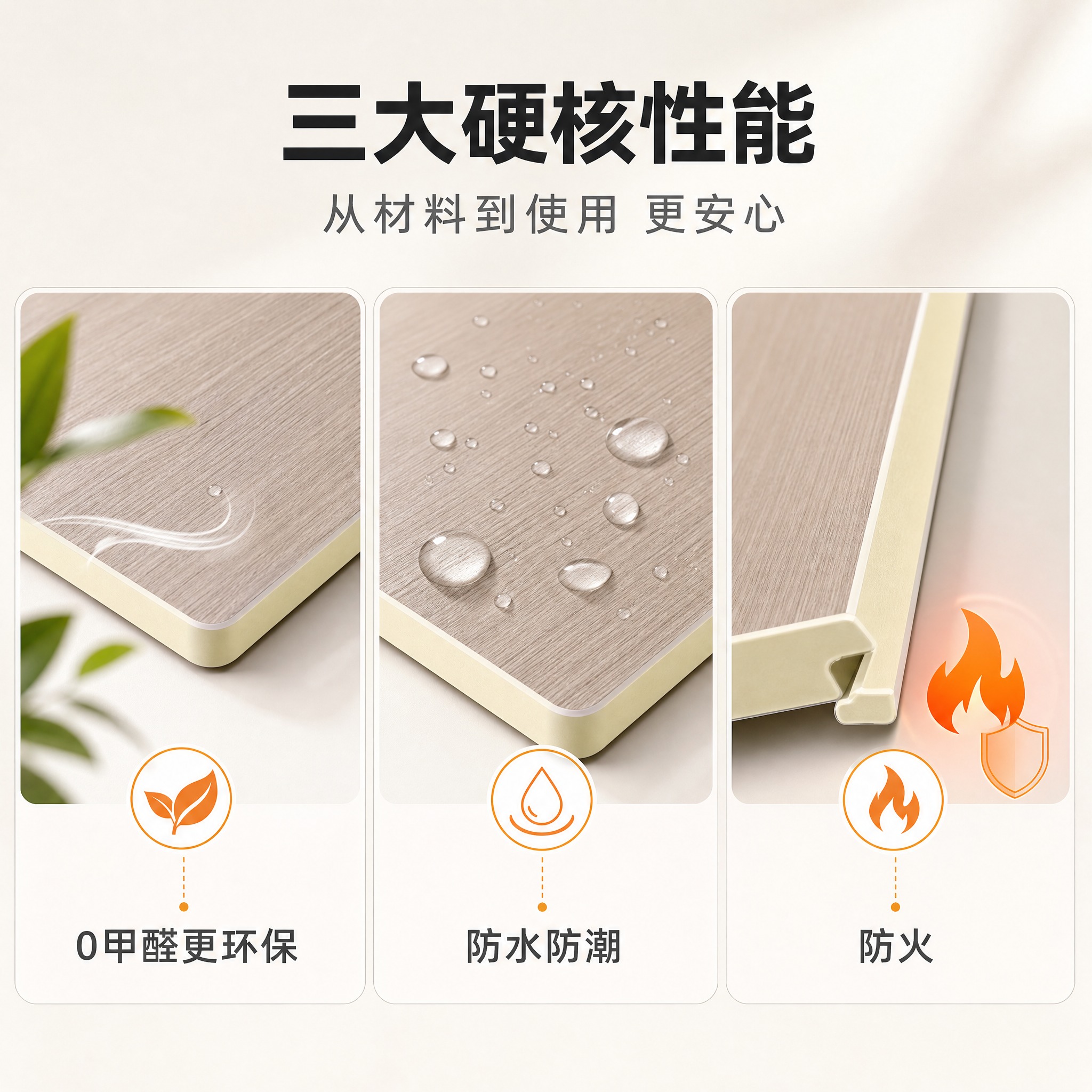 [主图-3-改] 8mm快装集成护墙板——材质与性能证明拼图，… - 图片创意预览