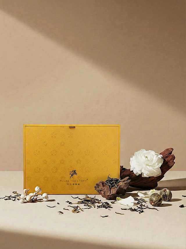 融入一点茶叶元素，