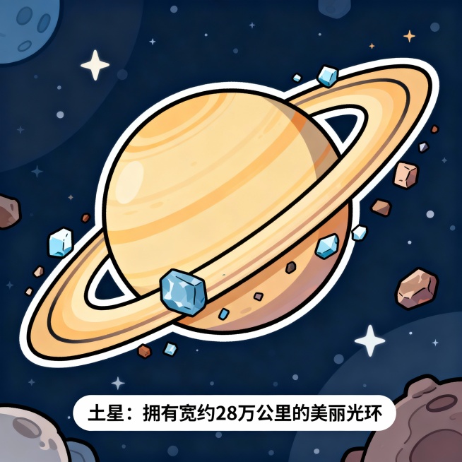 根据以下描述，生成卡通图片：
第1张图：水星是离太阳最近，并且体积和质量最小的行星，水星表面大气稀薄，昼夜温差极大，是太阳系中温差最大的行星。
第2张图：金星是离太阳第二近的行星，因浓密的二氧化碳大气预览效果