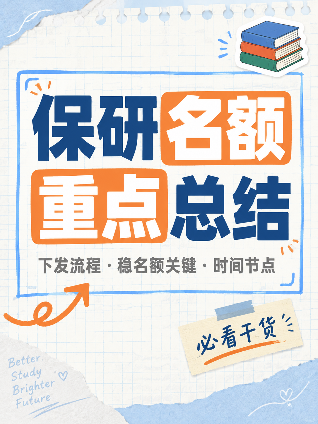 小红书笔记大字封面，纯大字，手账拼贴学习风，版式精美，小红书笔… - 图片创意预览