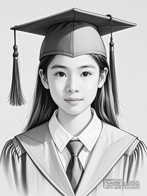 变黑白线稿风格预览效果