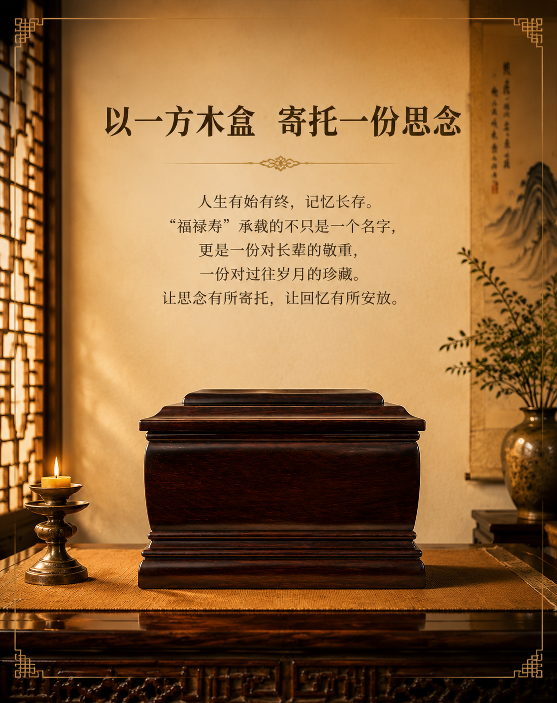 [主图-5] 情感价值场景：传递思念寄托与敬重追思的情感价值。… - 图片创意预览