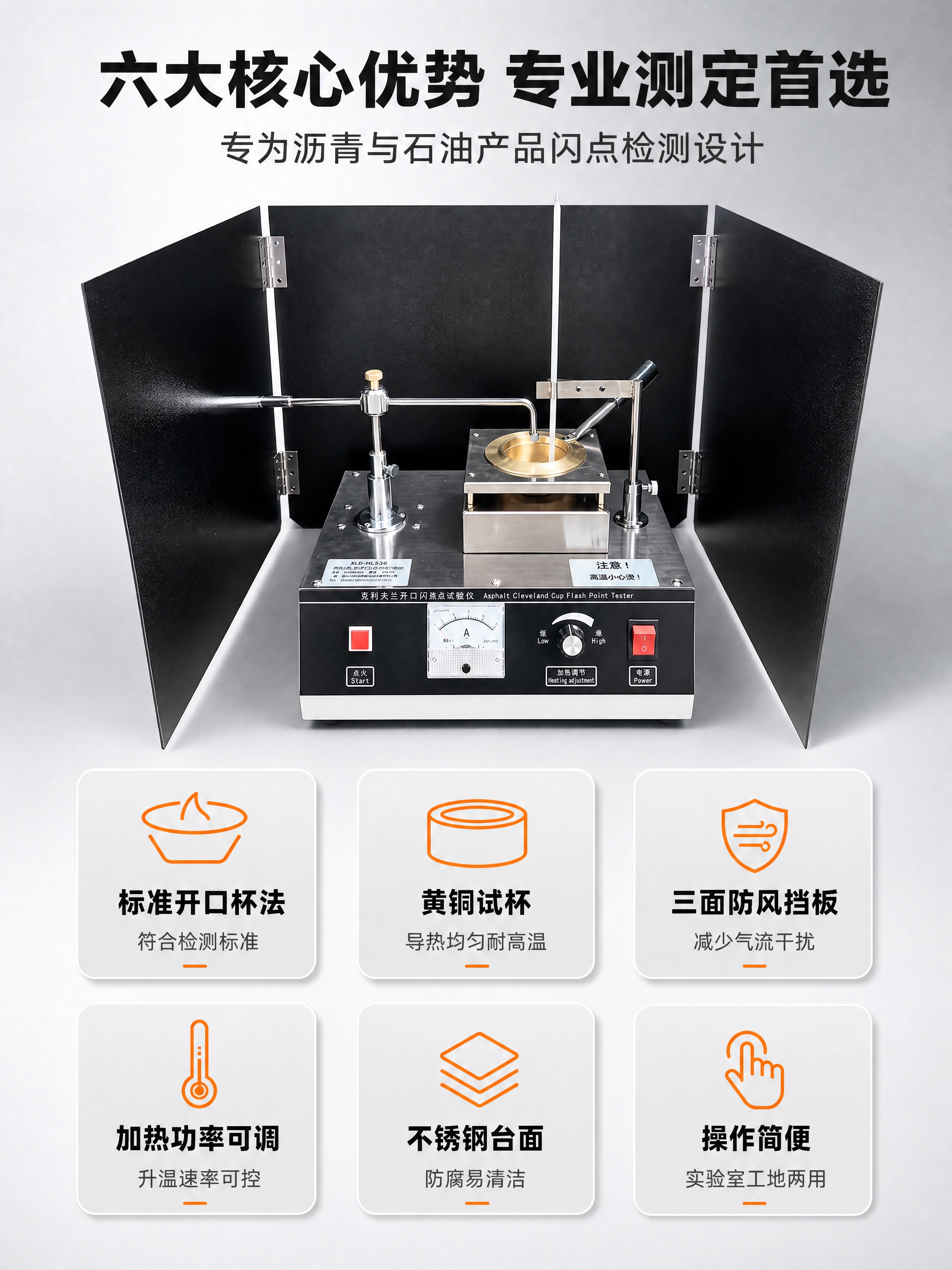 [商品] 使用【图1】克利夫兰开口闪点试验仪；保留全部结构、颜… - 图片创意预览