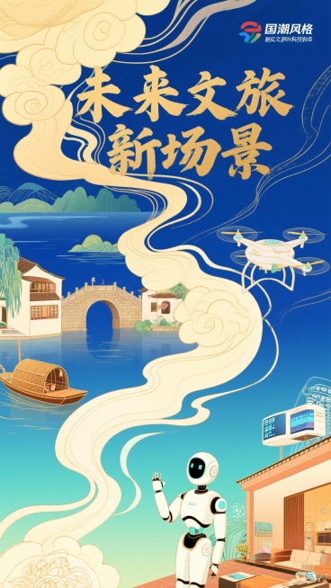 届大赛以"未来文旅新场景"为竞赛主题。基于浙江文旅发展的资源票赋和数智时代的创新发展需求，聚焦科技+文旅,关注人工智能、低空经济、机器人、智能办公、无人零售、A/酒店等文旅新场景。旨在利用大学生的创意预览效果