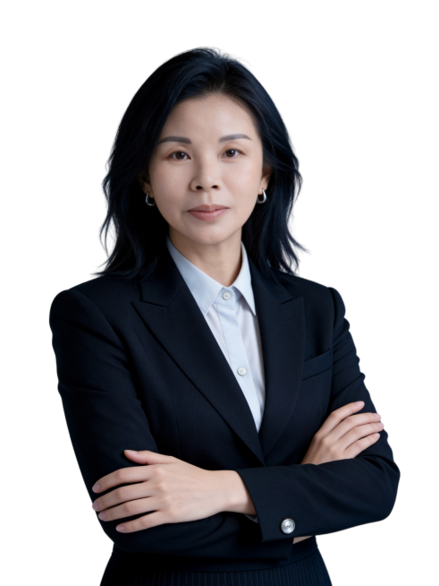 参考第一张图保留人物脸型､发型､年龄等特征生成职场形象照,参考第二张图人物占位和比例,标准焦段50mm,f/4光圈(f/2.8-f/4区间),平视视角(镜头与人物视线齐平);人物占画面70%,人物居中预览效果