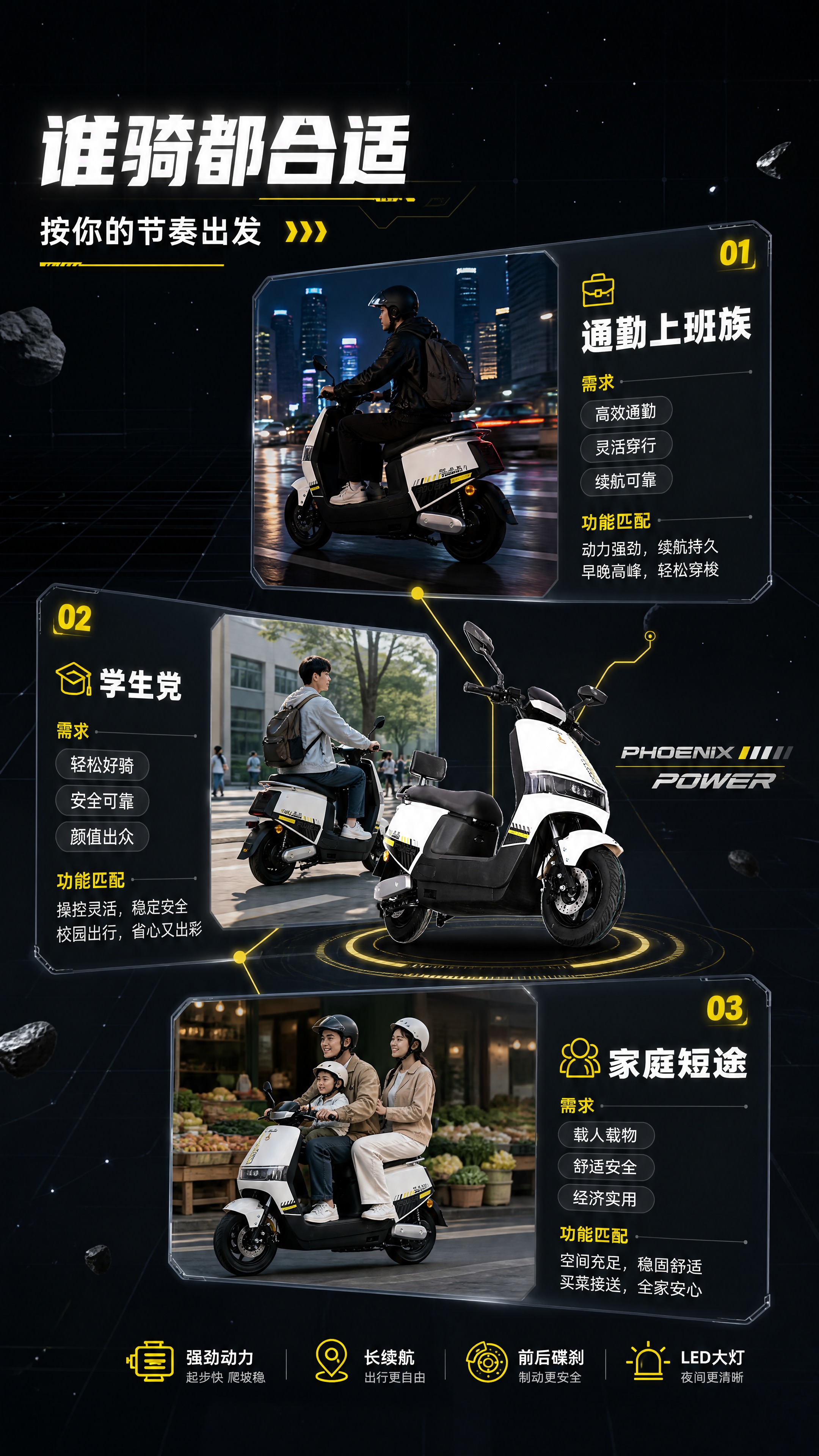 [商品] 使用【图10】凤凰电动车白黑配色整车：保留白黑烤漆车… - 图片创意预览