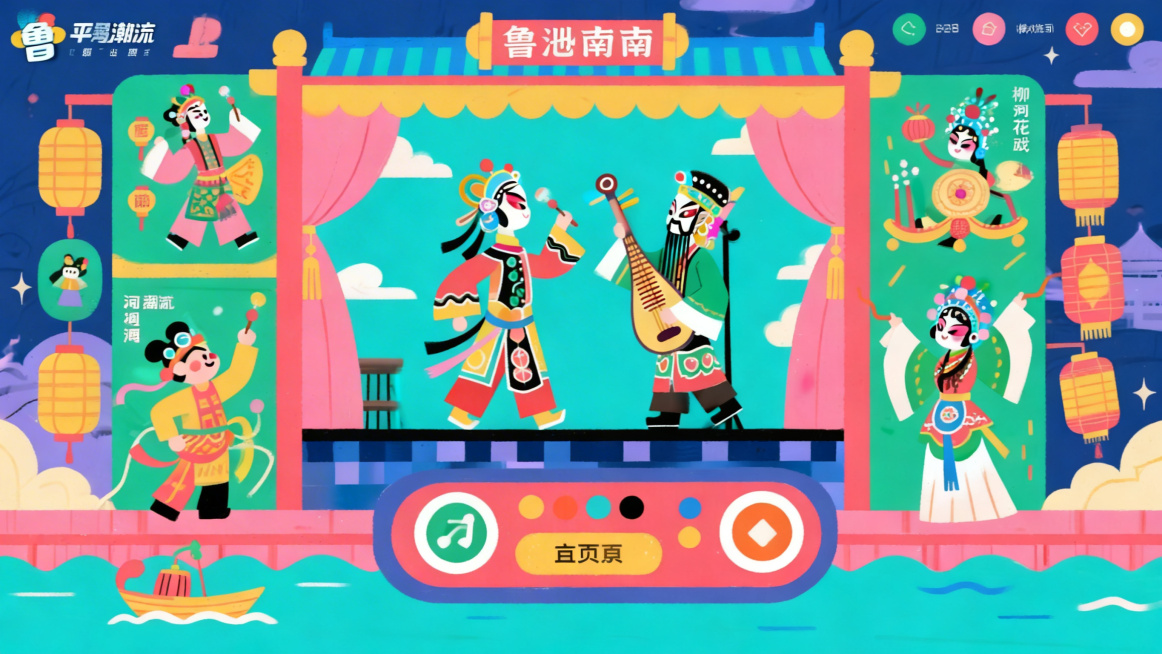 去除图片下方的两只手，保持原有的画面风格、色彩和其他内容不变，补全被手遮挡的底部水面和界面区域预览效果