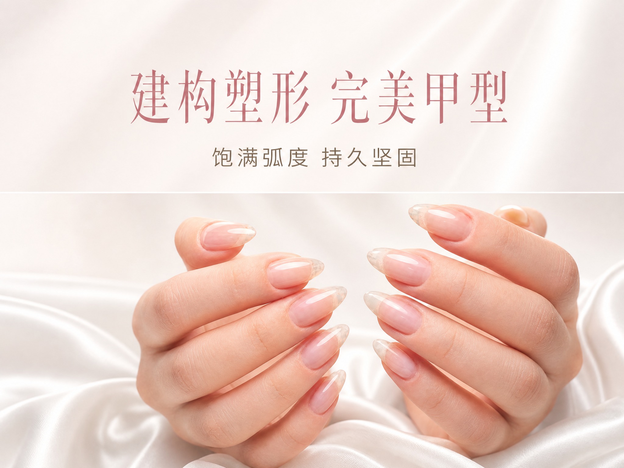 [单张主图] 美甲建构塑形项目 高级氛围感主图 美甲上架宣传图… - 图片创意预览