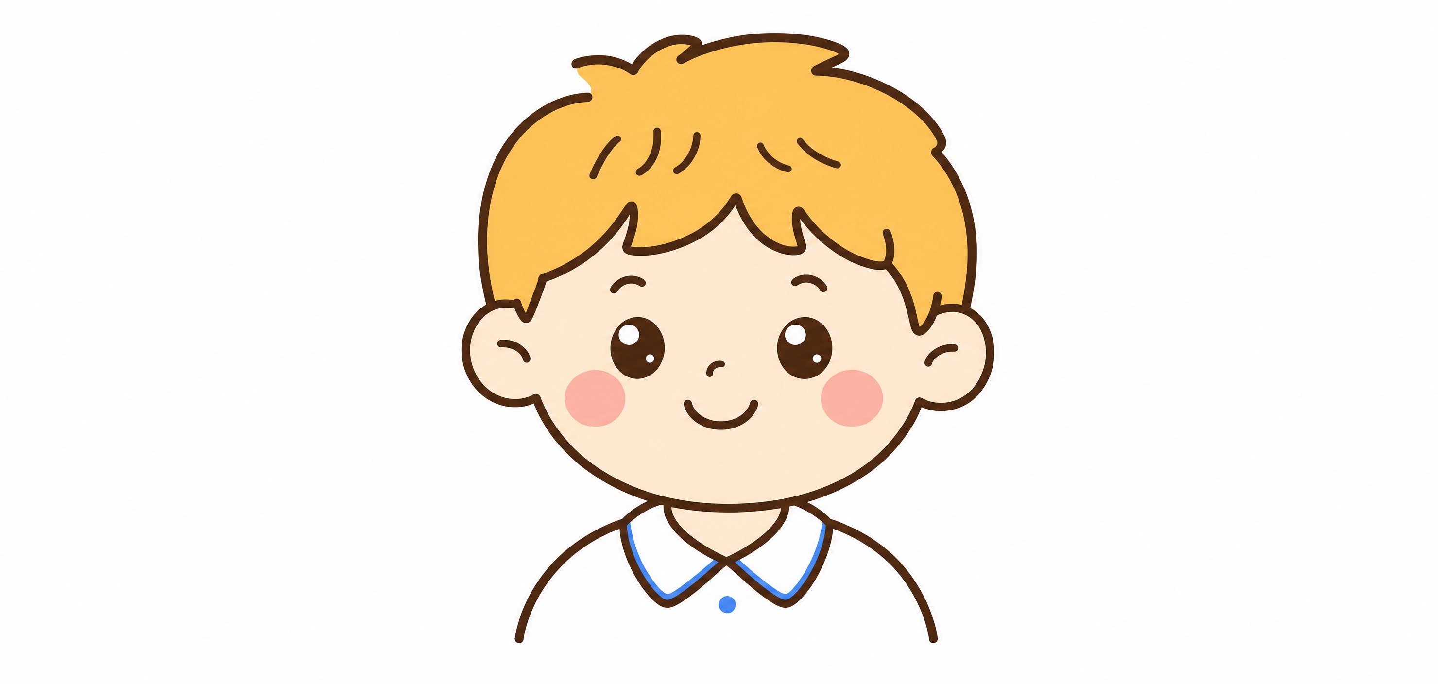 根据参考图中左上角的小朋友头像，生成一模一样的高清矢量插画：金… - 图片创意预览