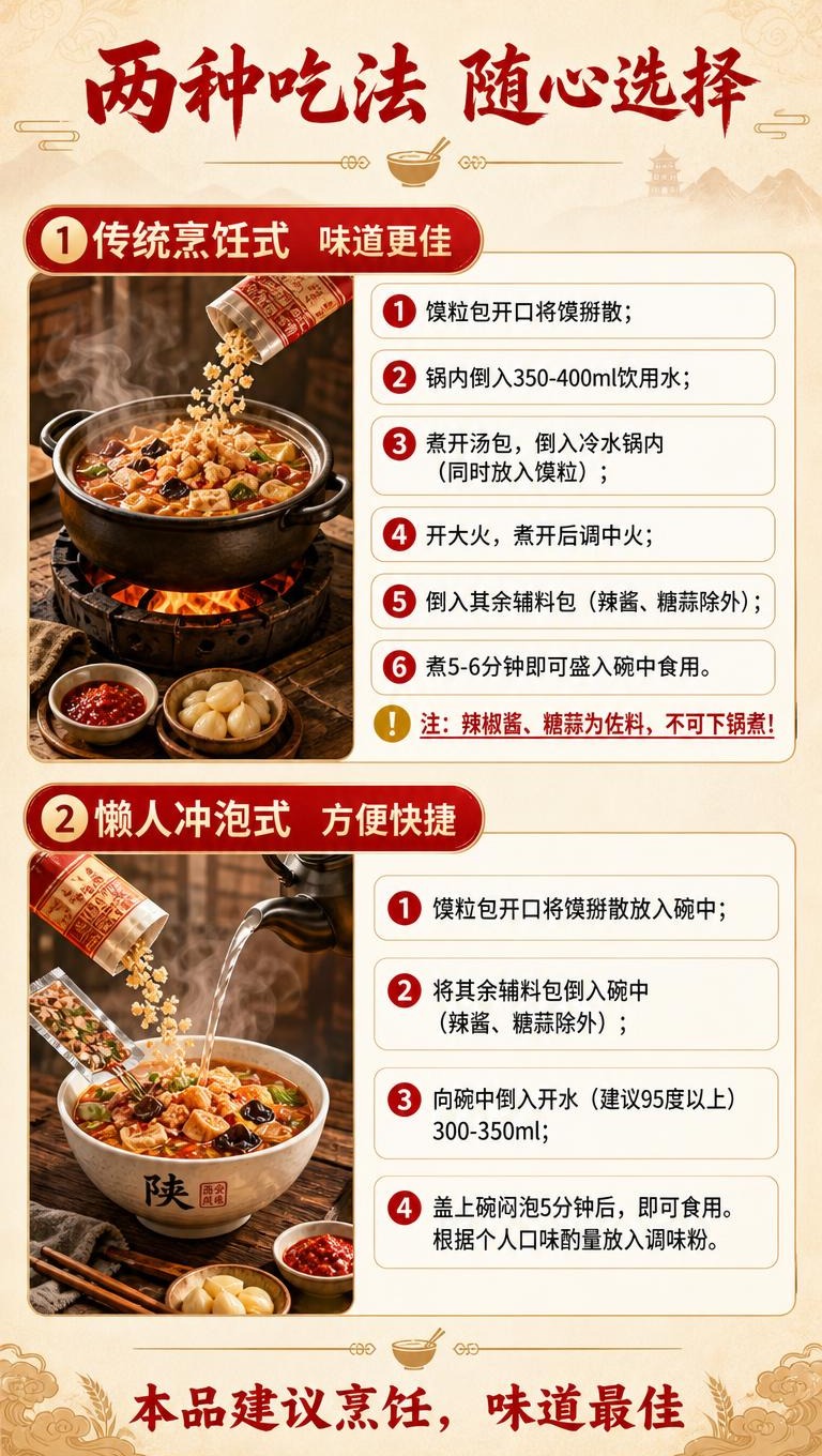 [商品] 使用【图6】食用方法说明图作为内容参考；画面中不直接… - 图片创意预览