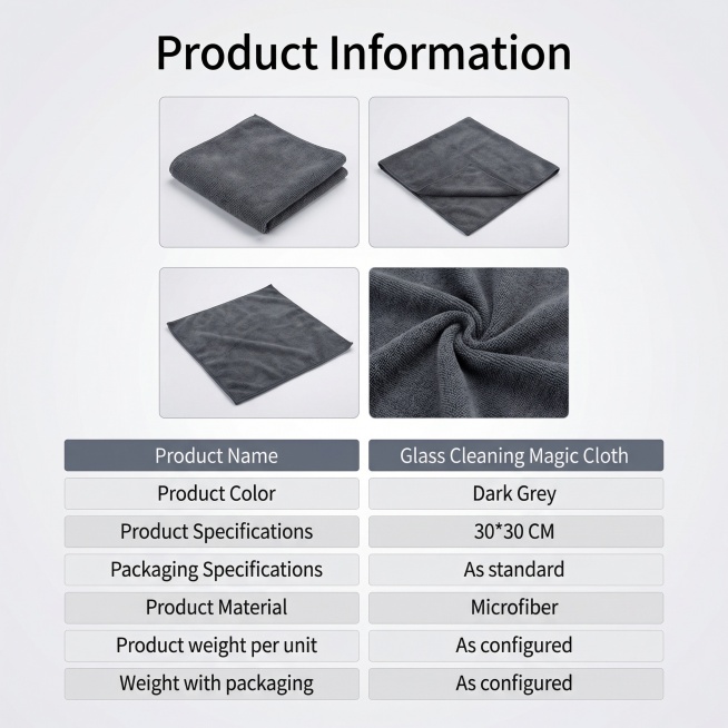 Follow the layout of the second image, replace all products with the first image's grey glass cleani预览效果