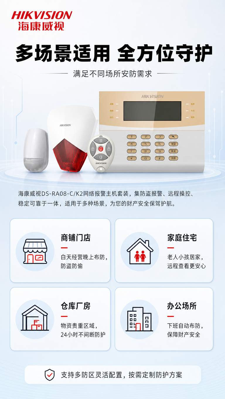 [商品] 使用【图1】海康威视DS-RA08-C/K2网络报警… - 图片创意预览