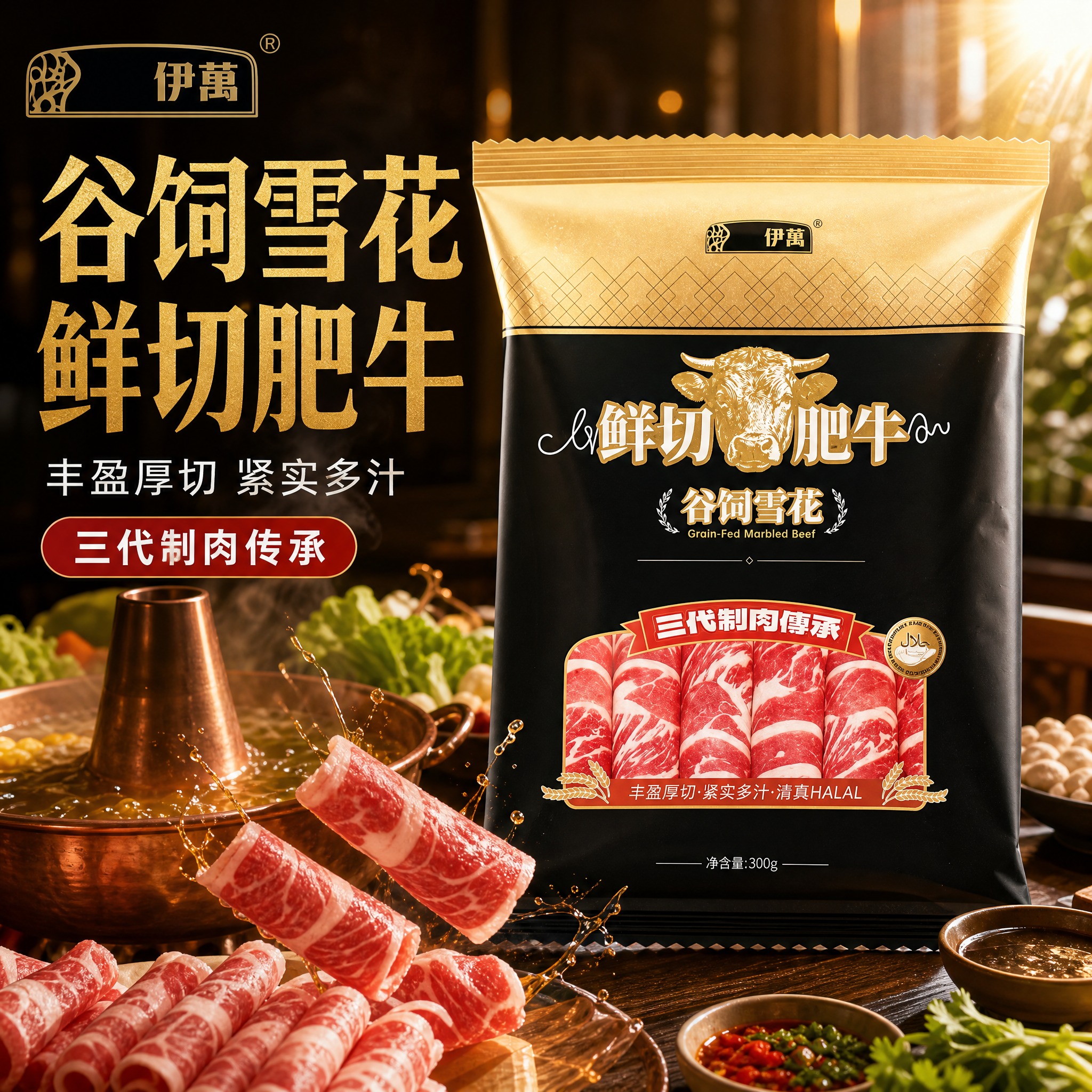 [主图-1] 首图点击率 谷饲雪花肥牛食欲诱惑 [统一基调]… - 图片创意预览