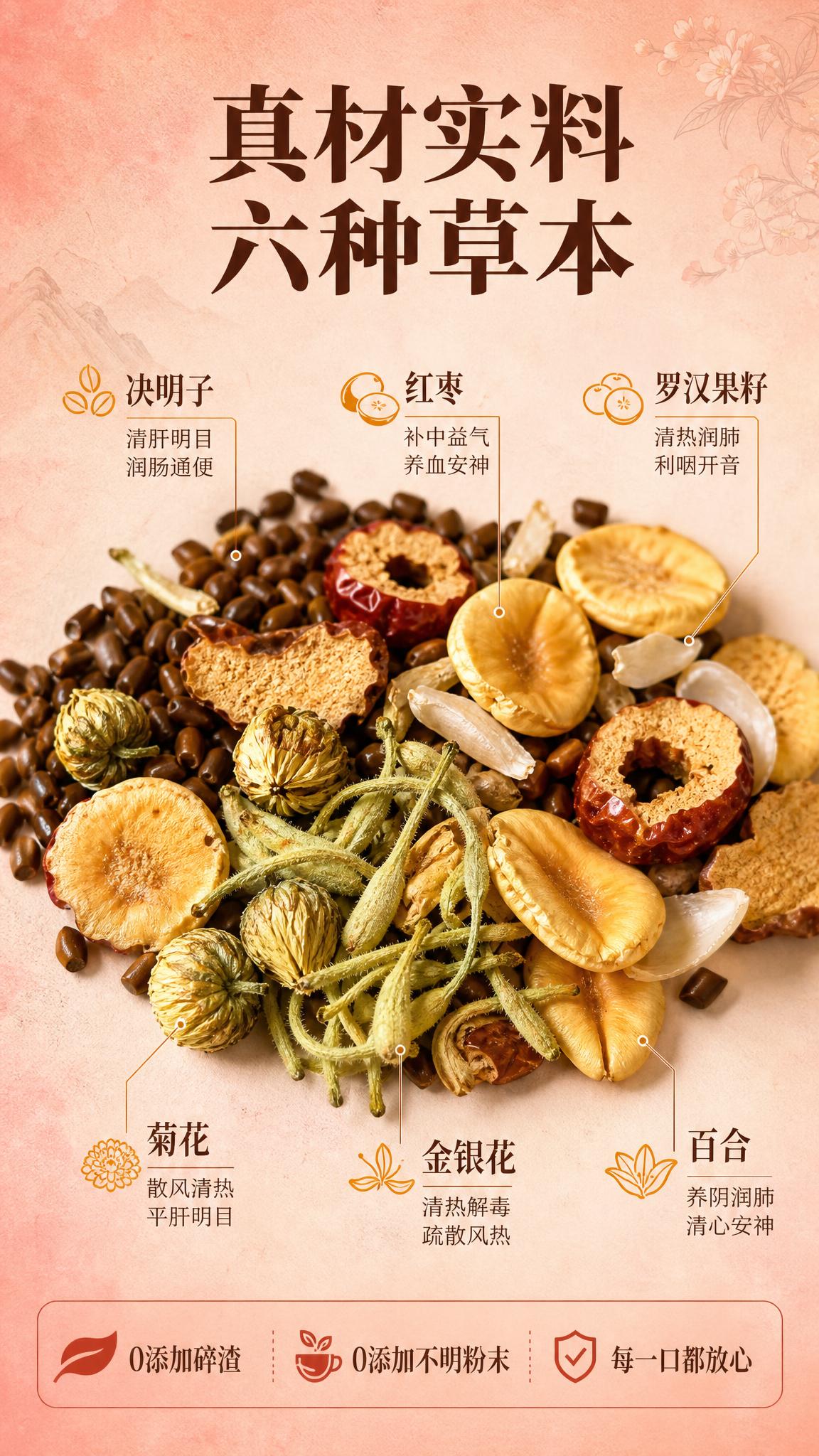 [商品] 使用【图5】散开的原料实拍图和【图4】茶包图；保留六… - 图片创意预览