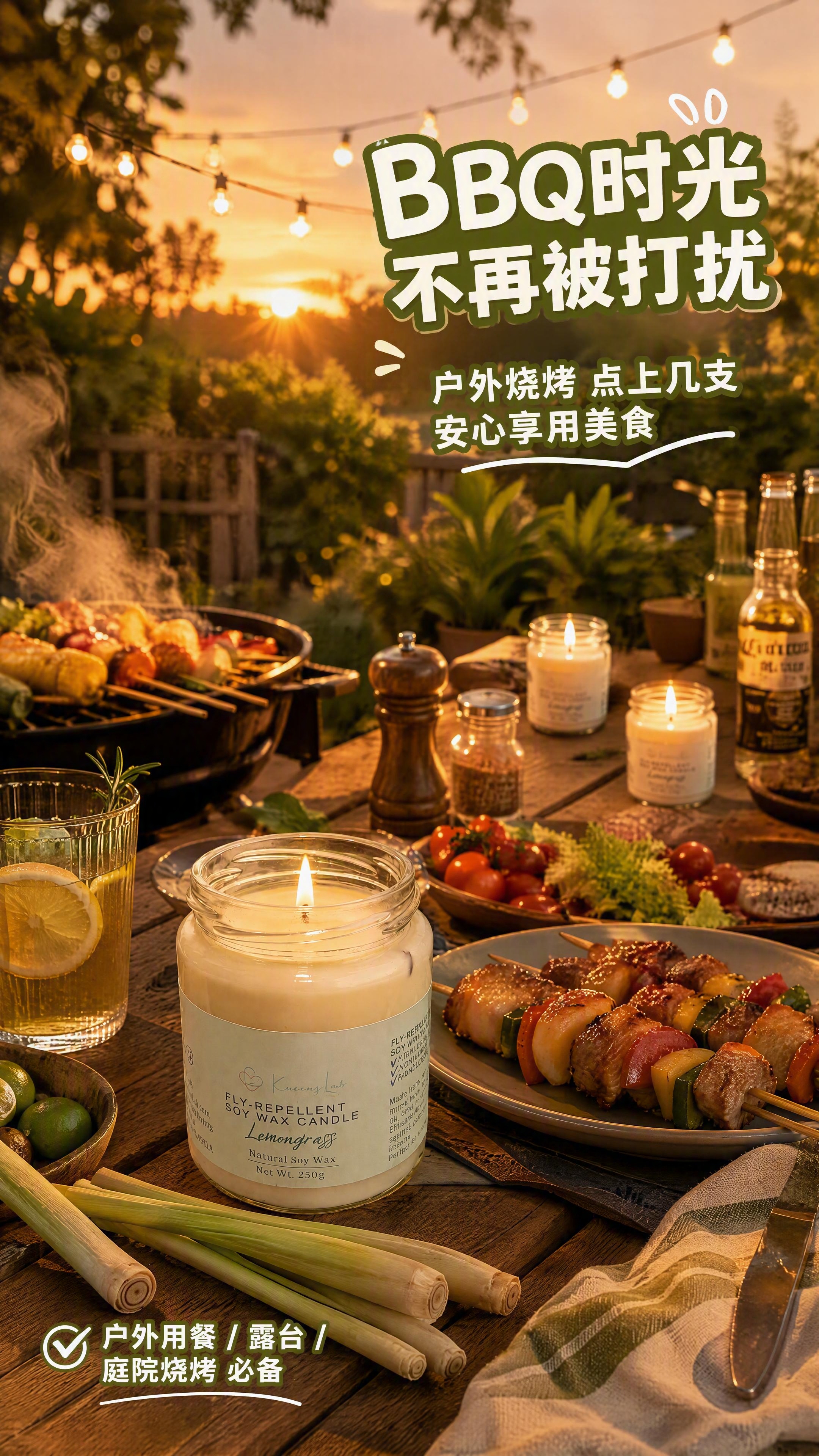 [第9张] 场景种草页-BBQ户外烧烤场景。本张使用【图1】点… - 图片创意预览