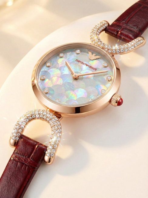 温暖柔和的光线，充满珍珠炫彩的光感，预览效果