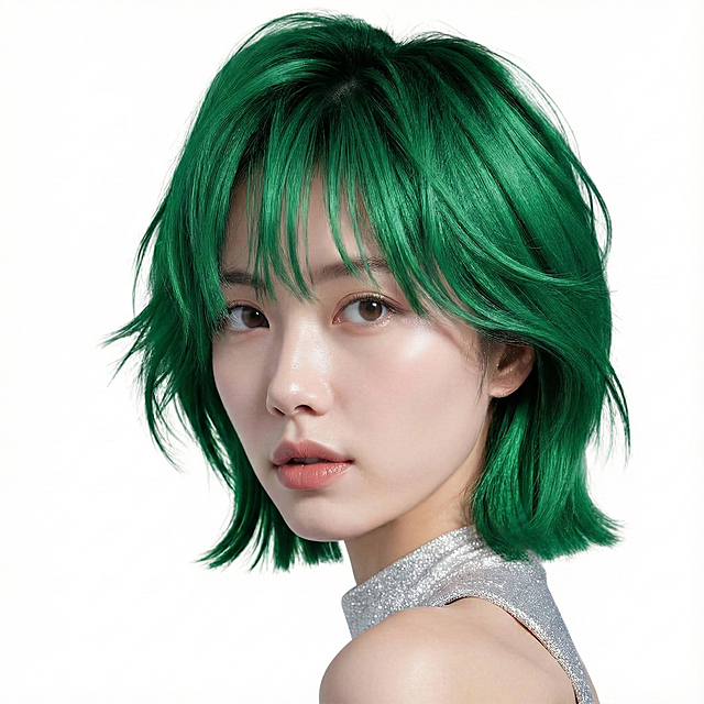 头发变图2绿色
