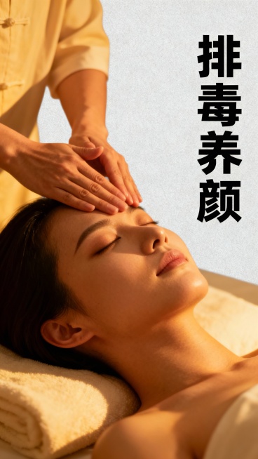 生成50张按摩推拿图片，可以加入点文字预览效果