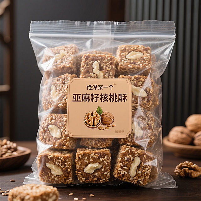 亚麻籽核桃仁酥