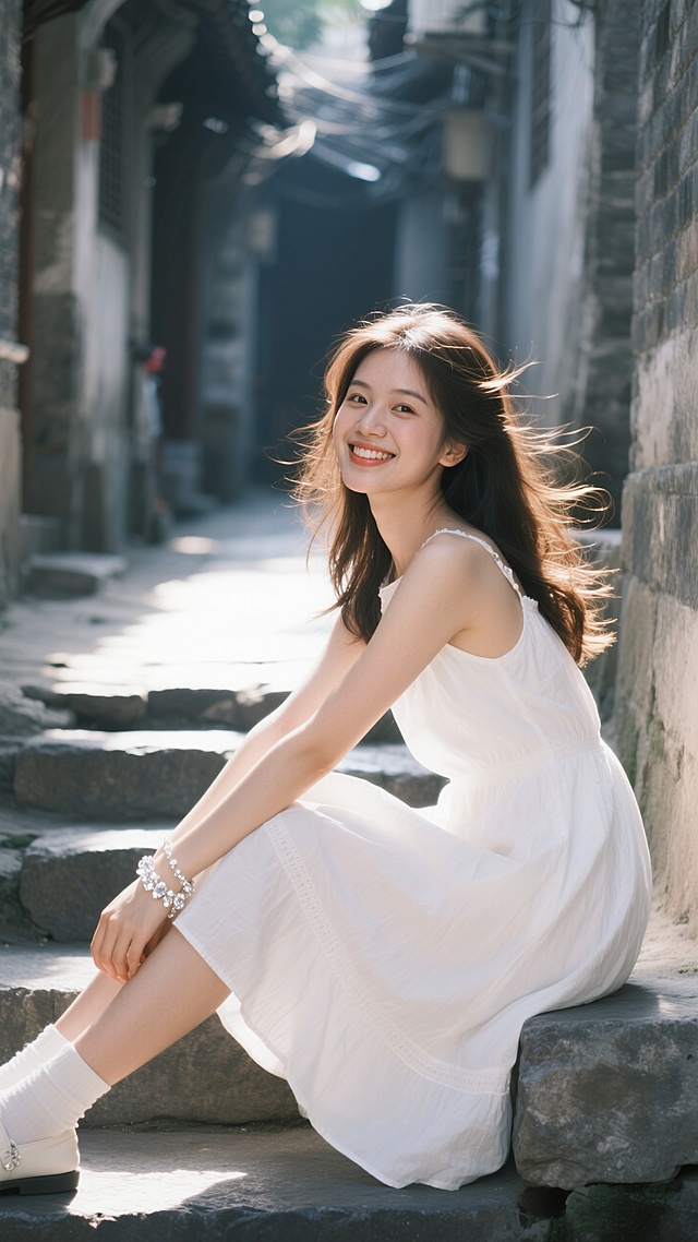 清新甜美，柔和光影，实景文艺风，杂志感十足的少女时光。