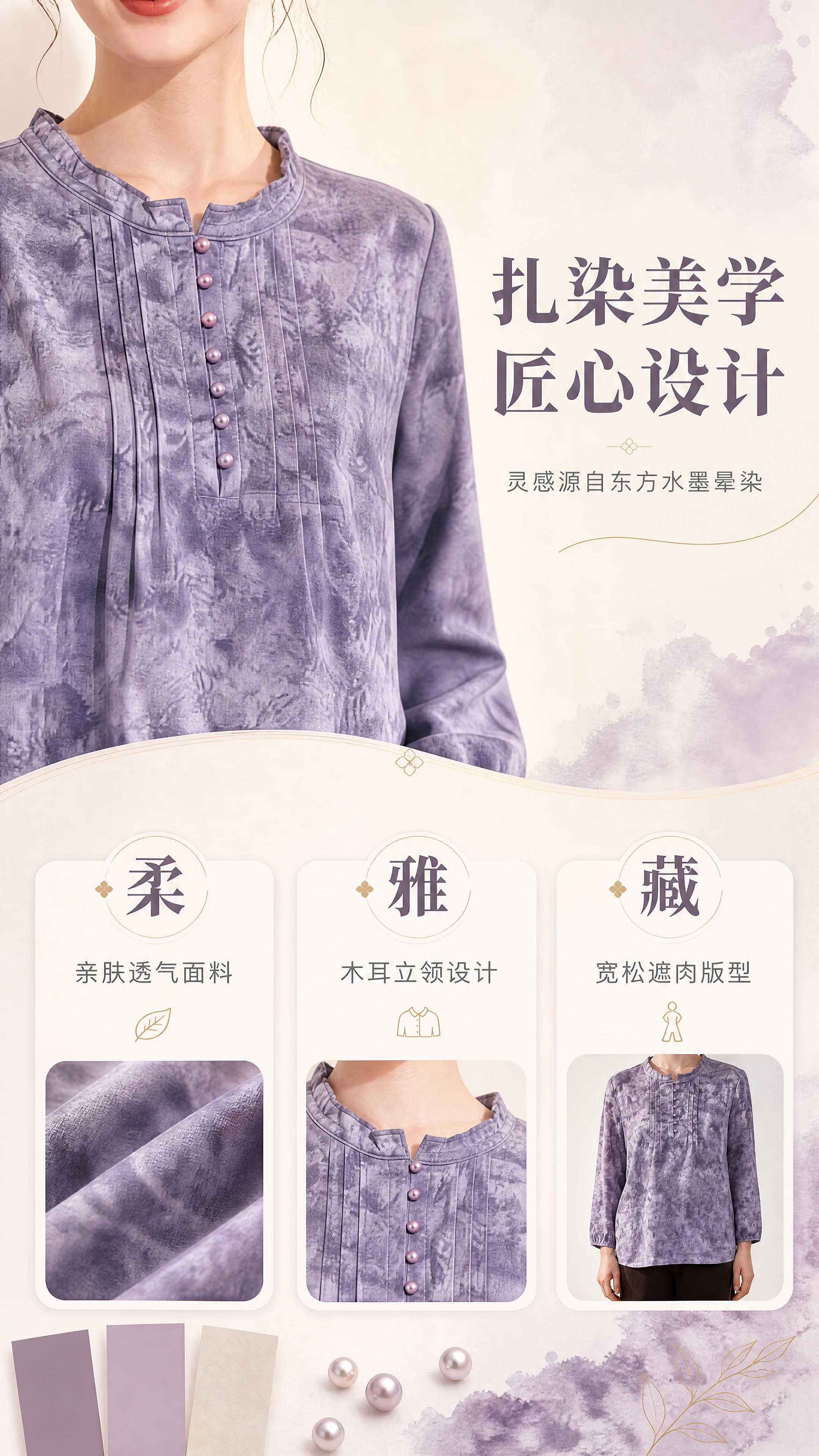 [商品] 使用【图7】上衣细节图、【图4】模特图；商品处理：保… - 图片创意预览