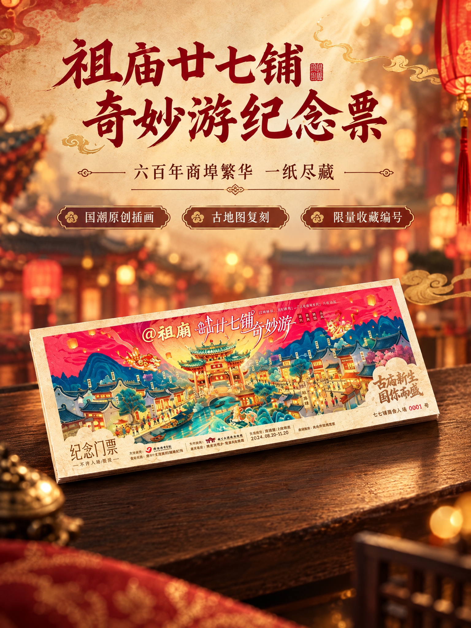[商品] 使用【图1】佛山祖庙廿七铺奇妙游纪念门票；保留门票正… - 图片创意预览