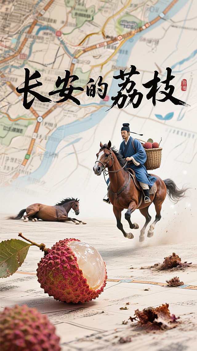 一骑红尘妃子笑，无人知是荔枝来