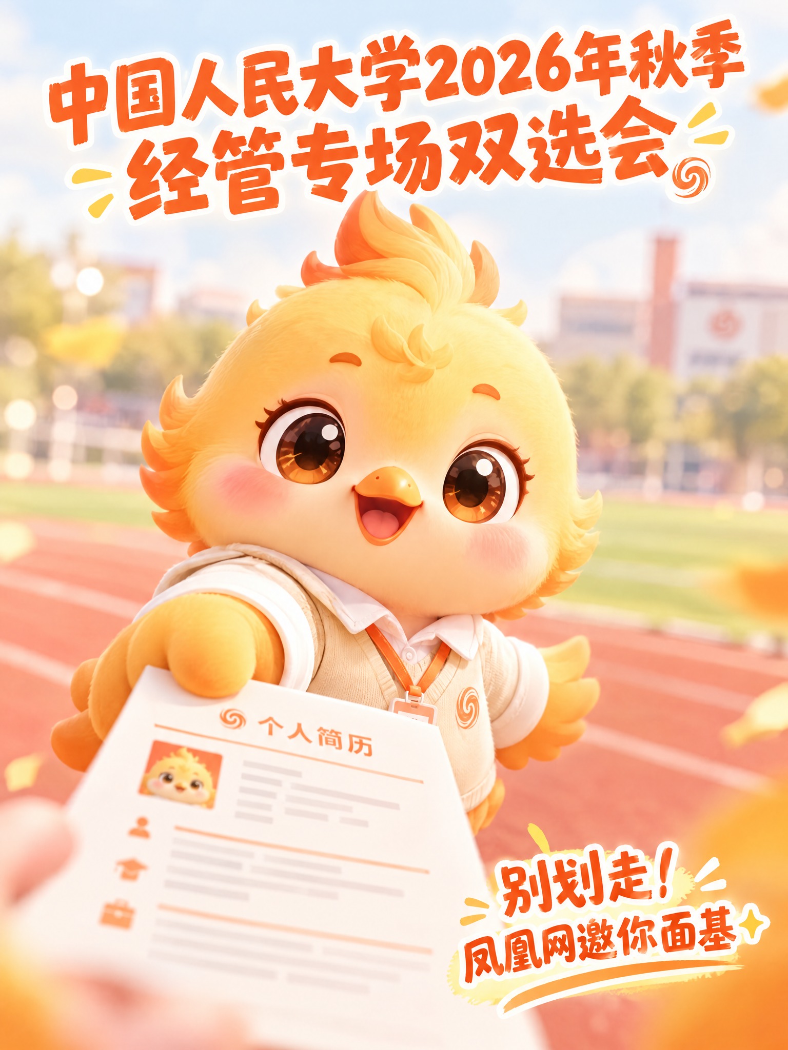 参考图中的小凤凰IP形象，3D卡通贴纸感，软萌拟人小凤凰，圆乎… - 图片创意预览
