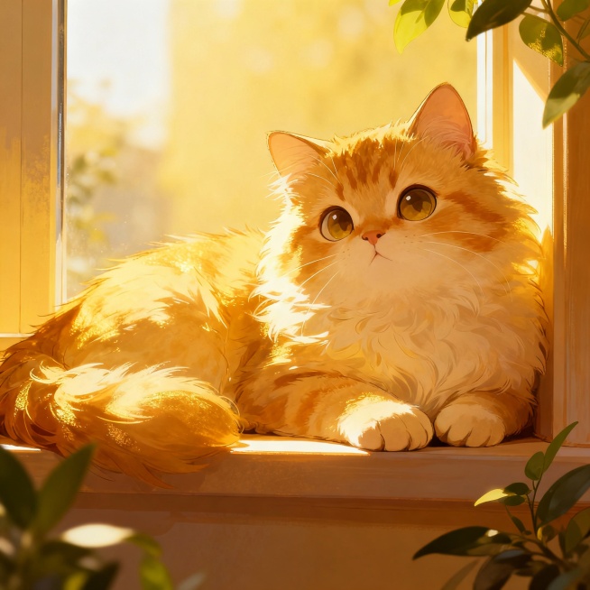 生成猫的图像预览效果