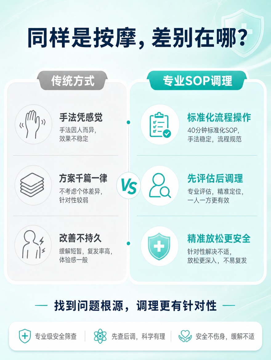 [商品] 非实物服务类：腰背推拿调理服务，40分钟标准化SOP… - 图片创意预览