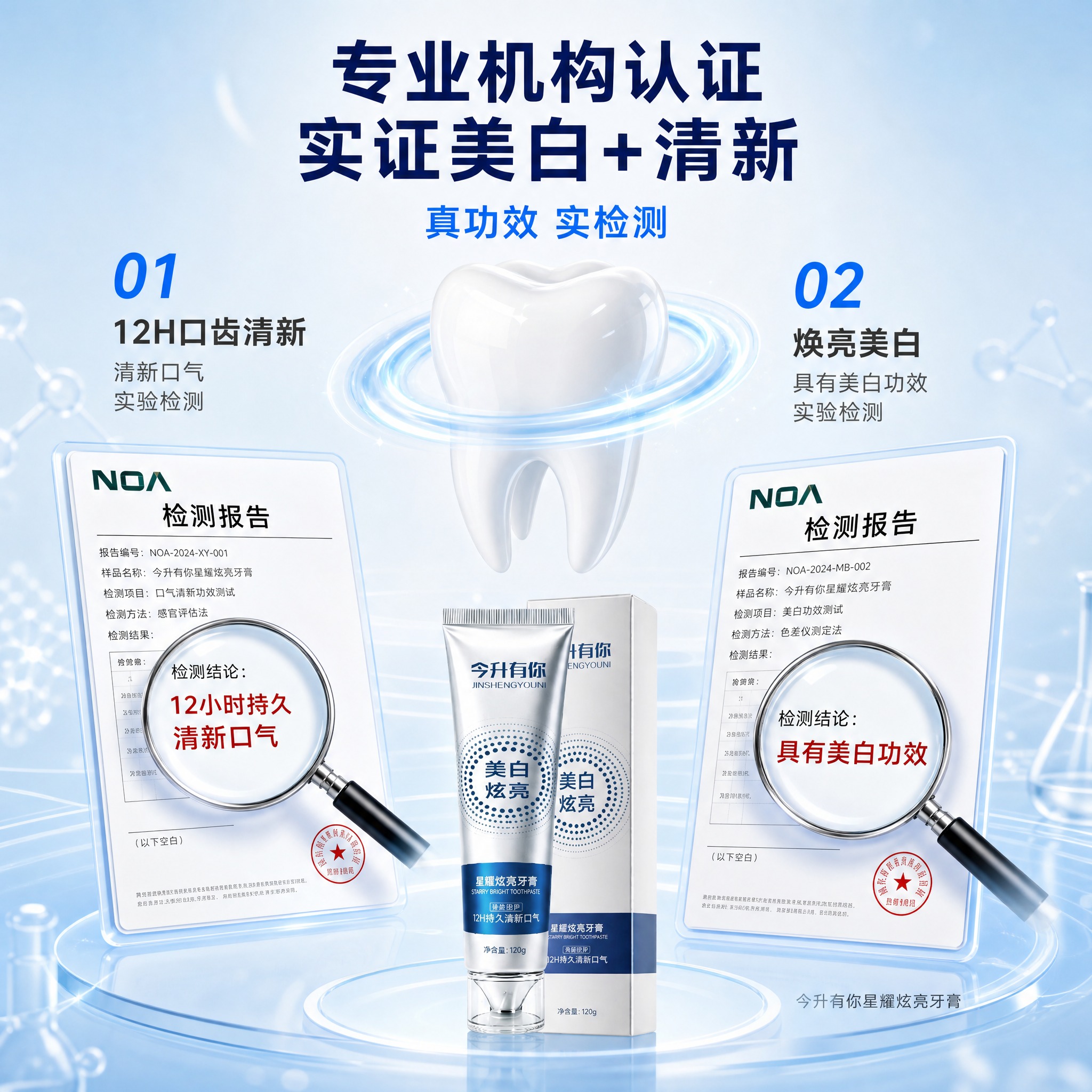 [主图-4] 专业认证与功效实证，展示检测认证背书，增强产品可… - 图片创意预览