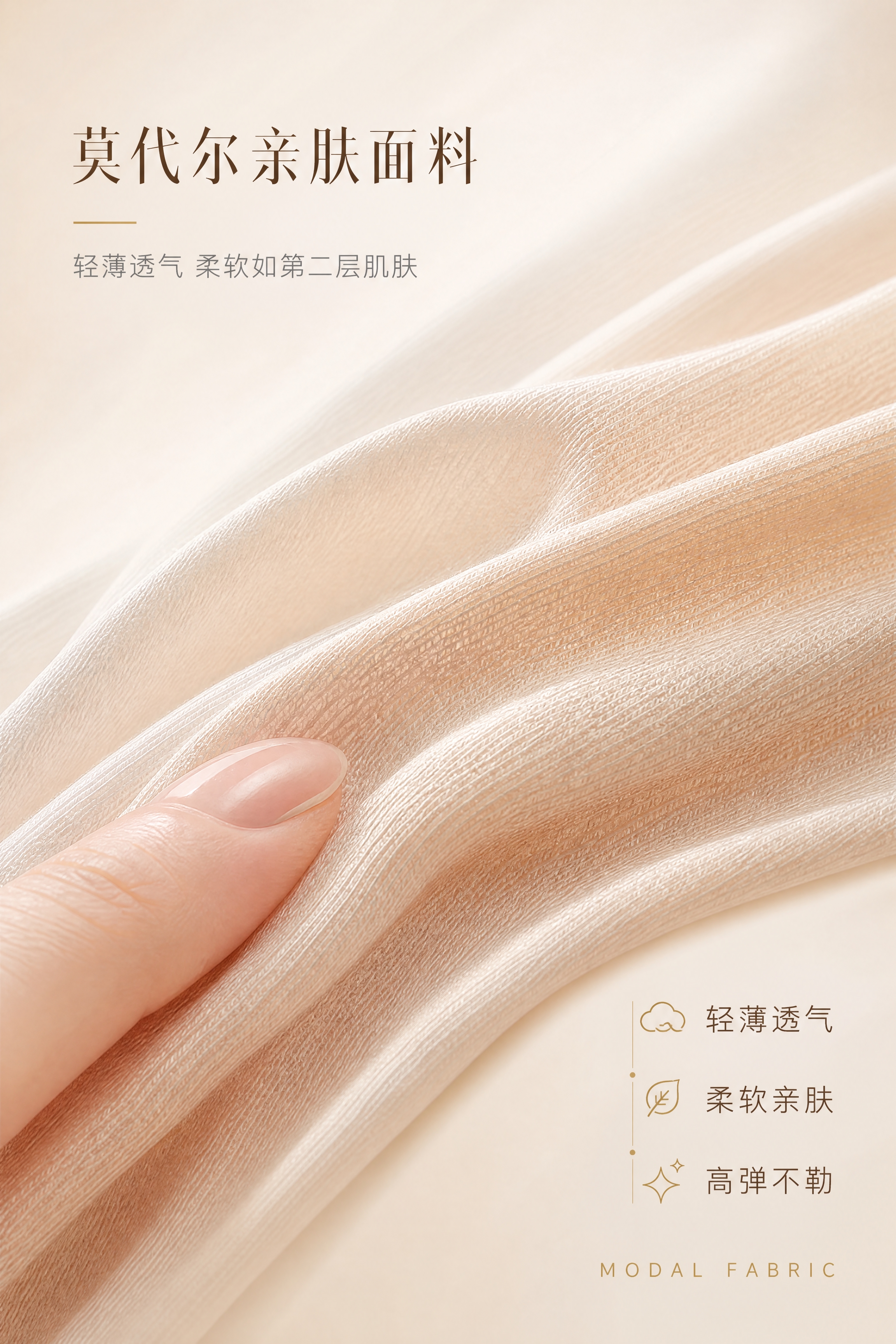[商品] 使用【图1】莫代尔面料细节图；商品处理：保留莫代尔面… - 图片创意预览