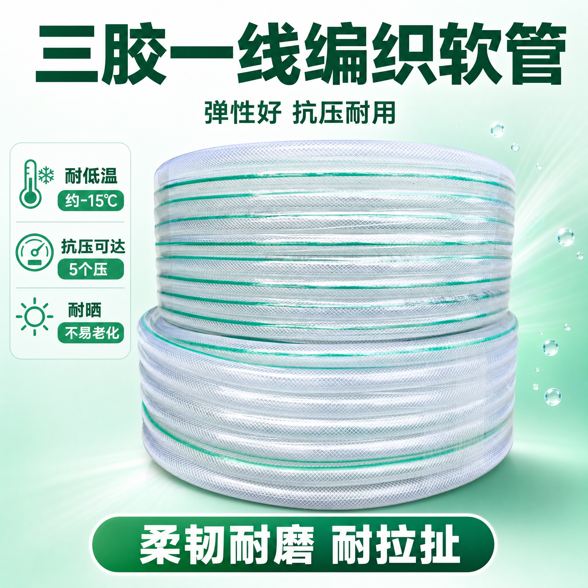 [主图-1] 商品名称：三胶一线编织软管。主题与唯一任务：整套… - 图片创意预览