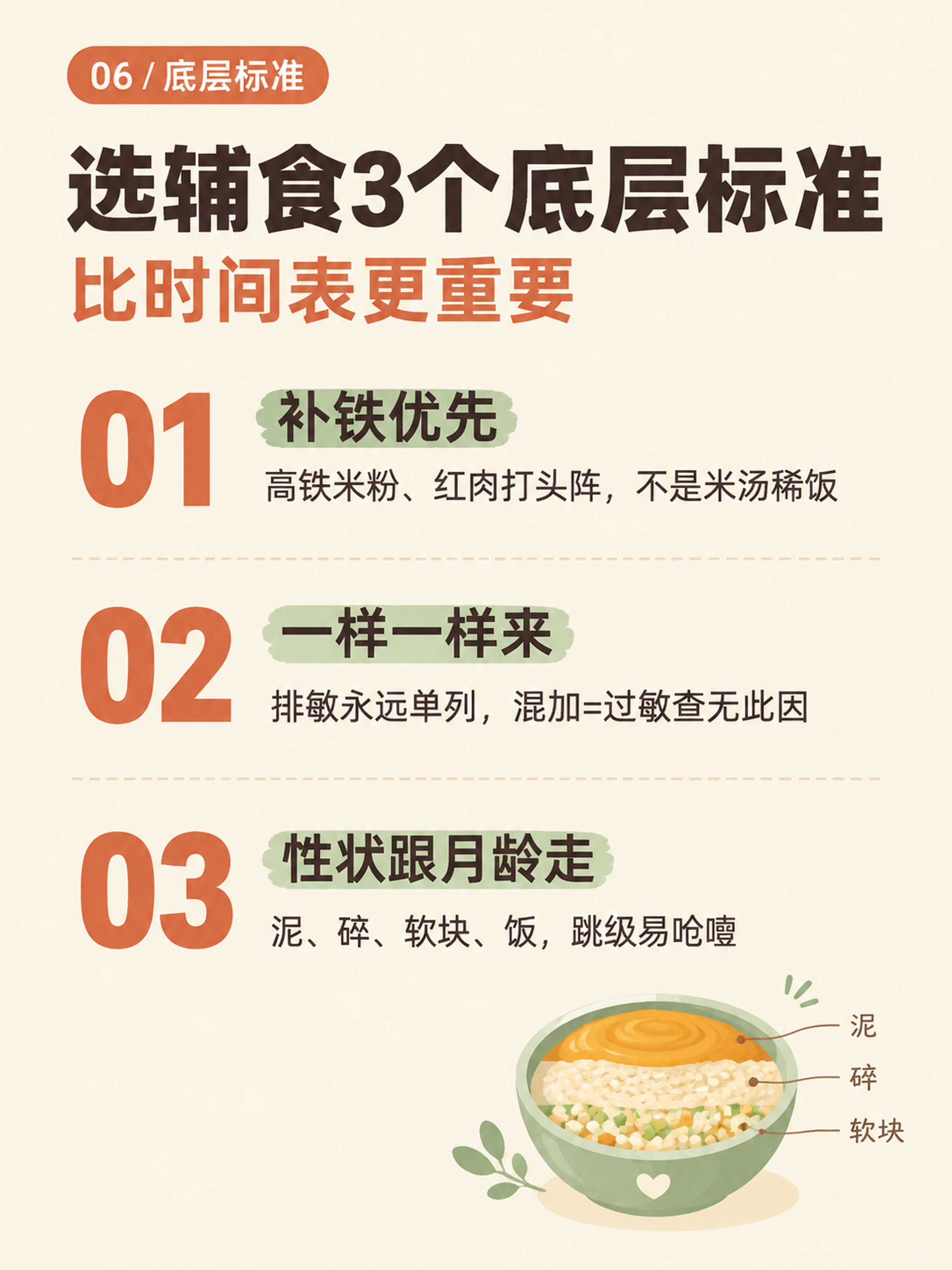 小红书九宫格图文系列·图6干货页。竖版 3:4，奶油米白纯色底… - 图片创意预览
