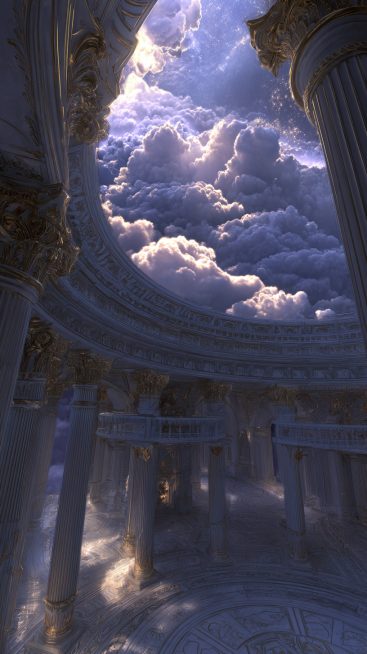 Realistic celestial realm and cosmic universe fusion, dreamcore aesthetic, extreme visual tension, g预览效果