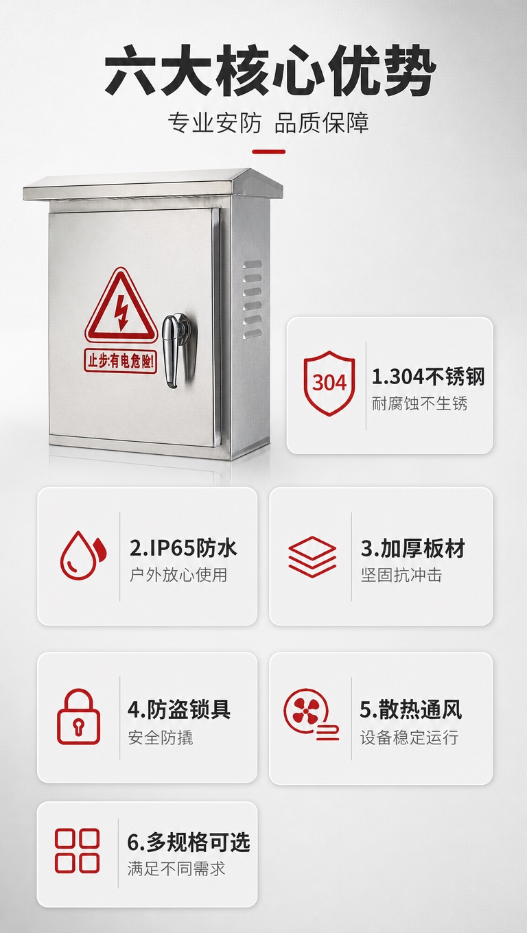 [商品] 使用【图1】脉冲电子围栏防水箱；保留不锈钢银色金属箱… - 图片创意预览