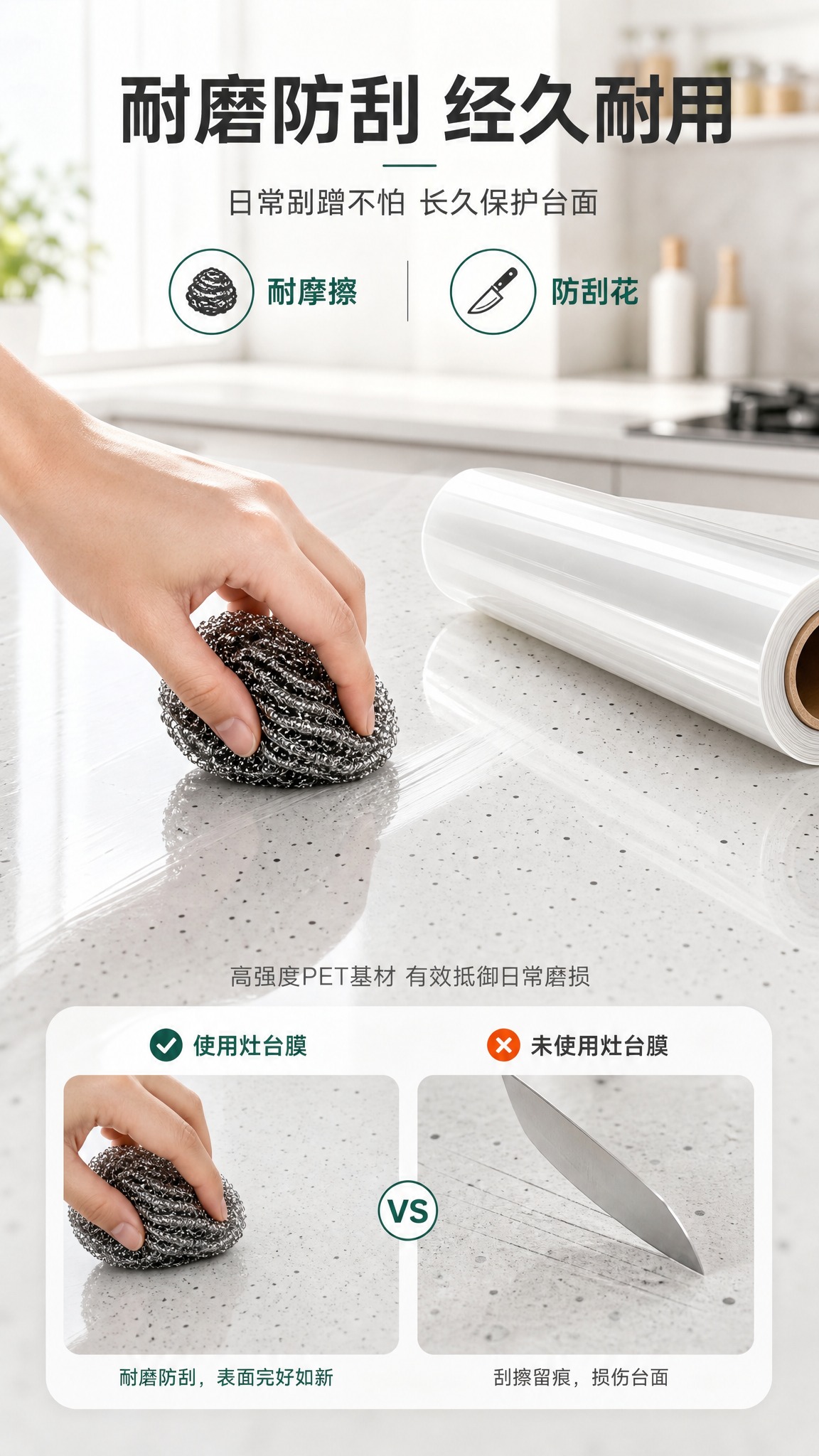 [商品] 使用【图1】透明卷材灶台膜；保留白色透明卷状形态、纸… - 图片创意预览