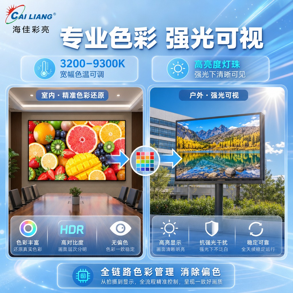 [主图-3] 主题：专业色彩校准 户外强光可视。产品证据图，展… - 图片创意预览