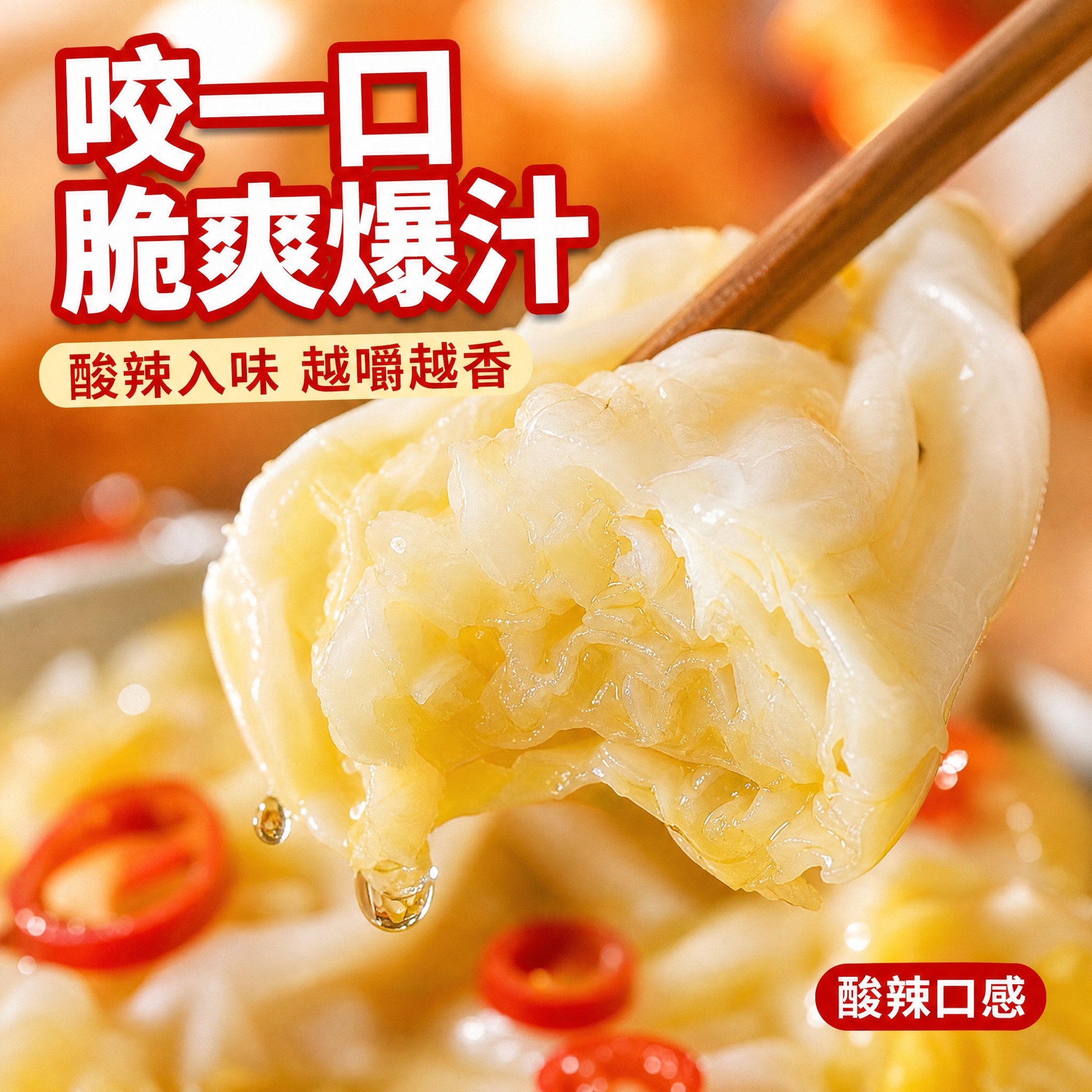 [主图-3] 口感特写 咬一口脆爽爆汁 细节展示 [统一基调]… - 图片创意预览