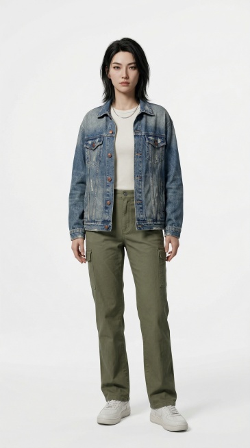 8K 超高清，电影级画质，Unreal Engine 5 渲染，UE5，PBR 物理级材质，物理级全局光照，光线追踪，次表面散射，超写实 3D 风格，完整全身立绘，从头到脚完整呈现，1 位 24 岁的预览效果