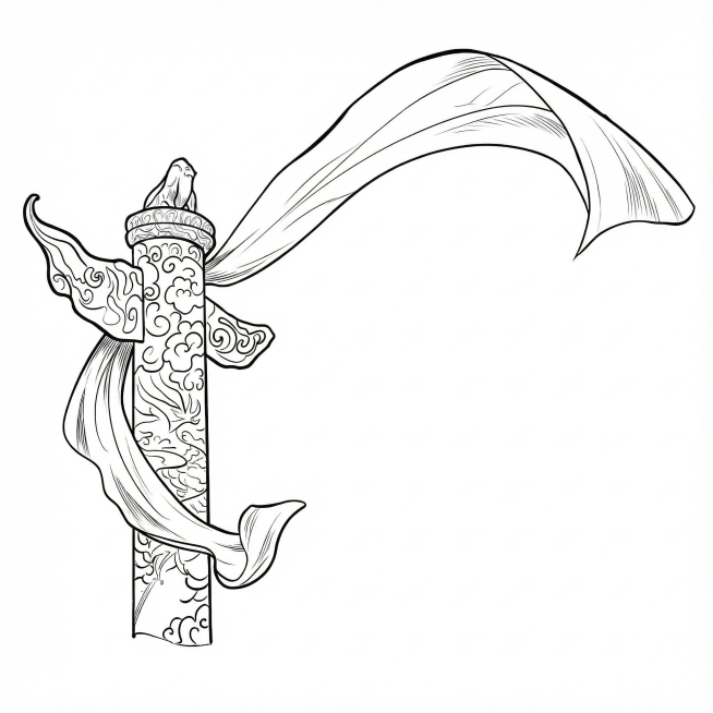 图片变成黑白描边图预览效果