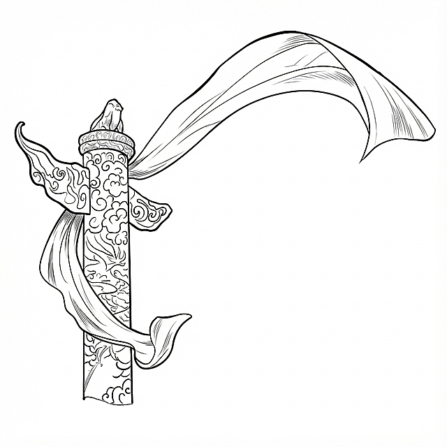 图片变成黑白描边图