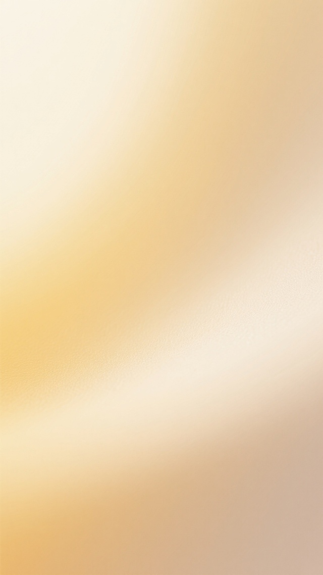 温暖柔和的渐变背景，以明亮的淡黄色和柔和的米黄色为主色调，光线从左上角向右下角自然过渡，形成平滑的色彩融合效果，带有轻微的光晕和模糊质感，整体呈现出温馨、明亮、舒适的视觉氛围，色彩饱和度适中，明度较高，具有柔和的光影过渡和细腻的色彩层次。