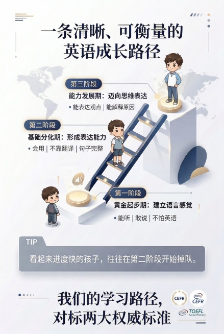 梯子下面站着一个年龄小的卡通中国小孩，梯子中间站着一个年龄大一点的卡通中国小孩子。梯子最上面站着一个年龄最大的卡通中国孩子预览效果
