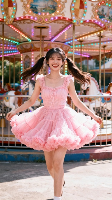 帮忙生成50这张小姐姐全身图片，不要都是同一个人的预览效果