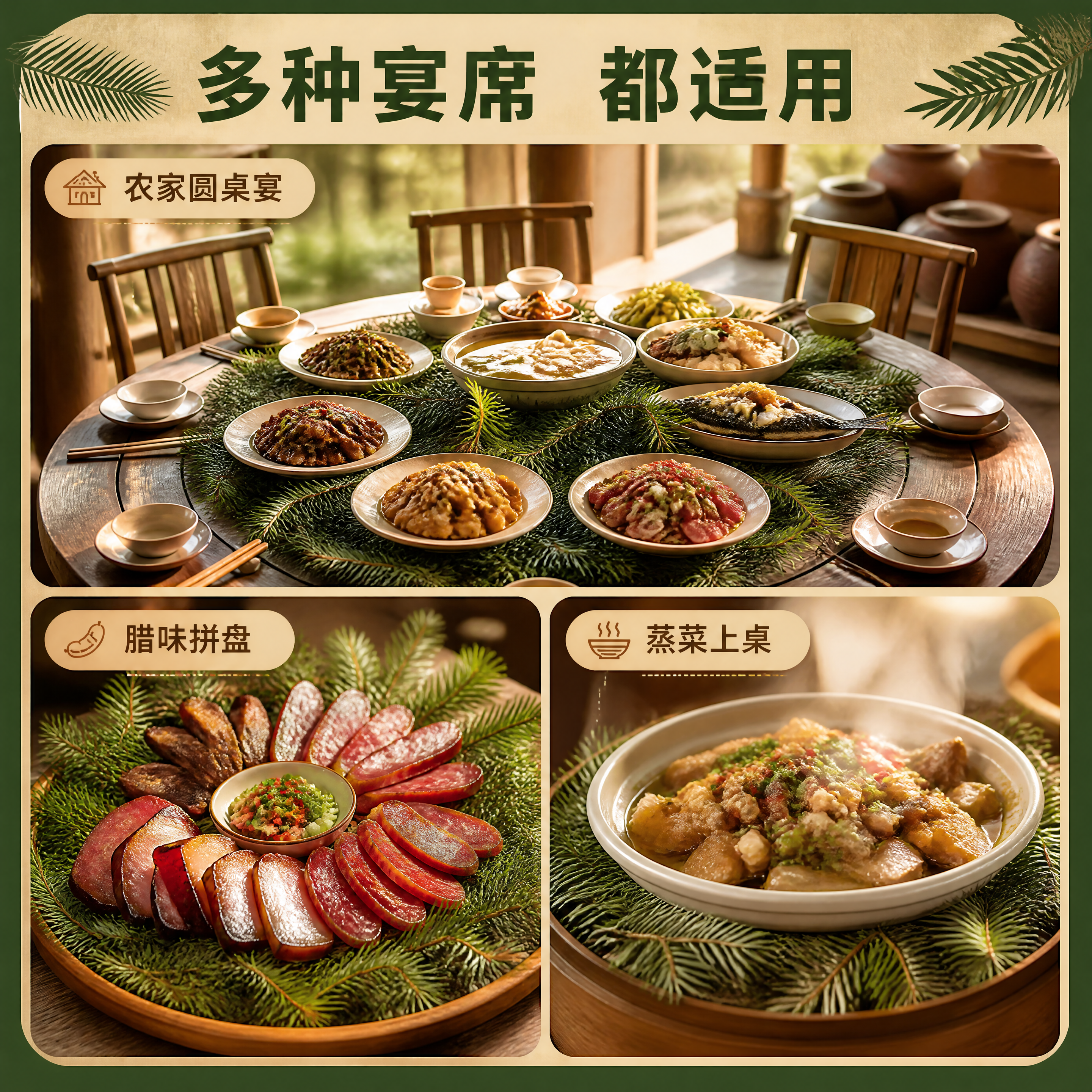 [商品] 使用【图1】【图4】【图5】新鲜杉树叶平方装；保留杉… - 图片创意预览