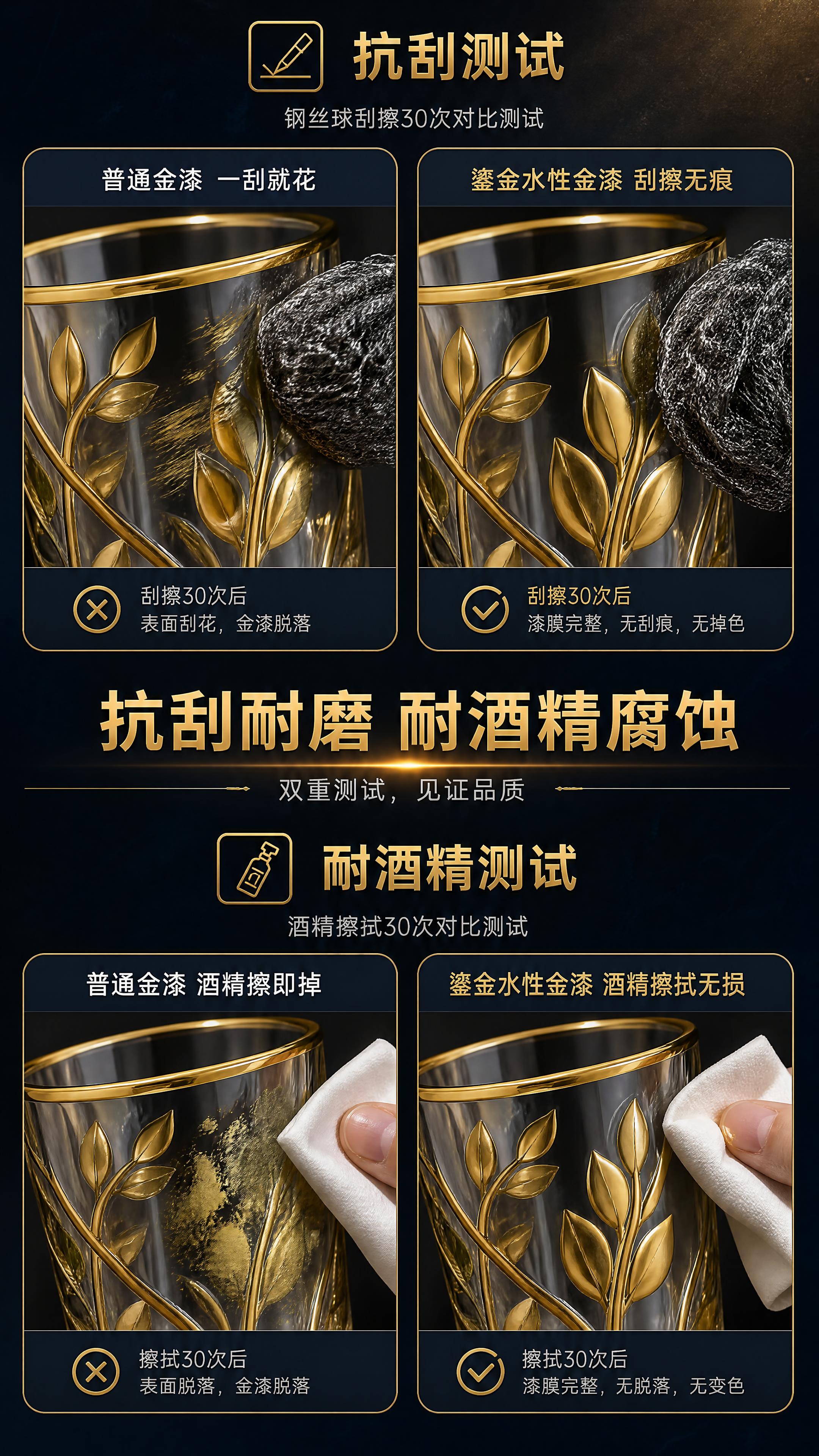 [商品] 使用【图1】中玻璃器皿的鎏金效果作为测试样件参考；保… - 图片创意预览
